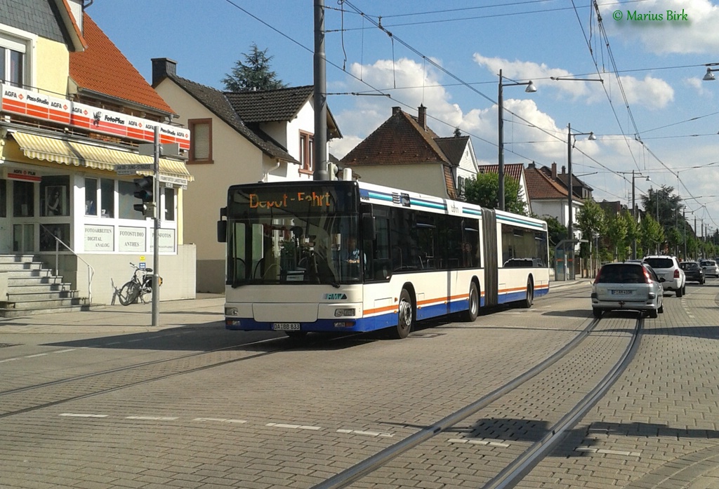 Hesse, MAN A23 NG313 Nr DA-BB 833