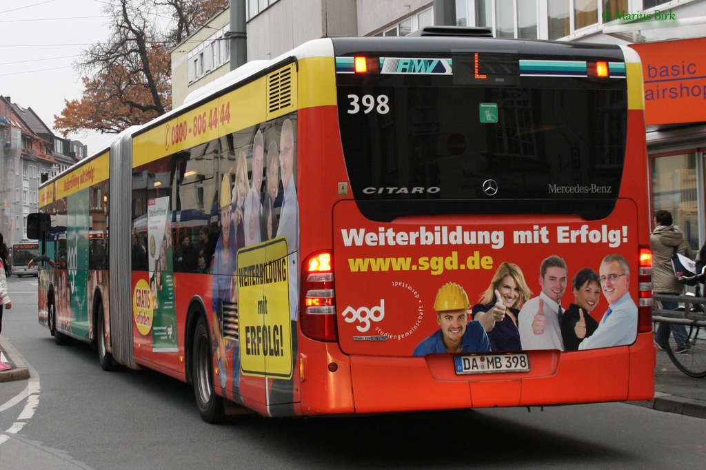 Hessen, Mercedes-Benz O530G Citaro facelift G Nr. 398