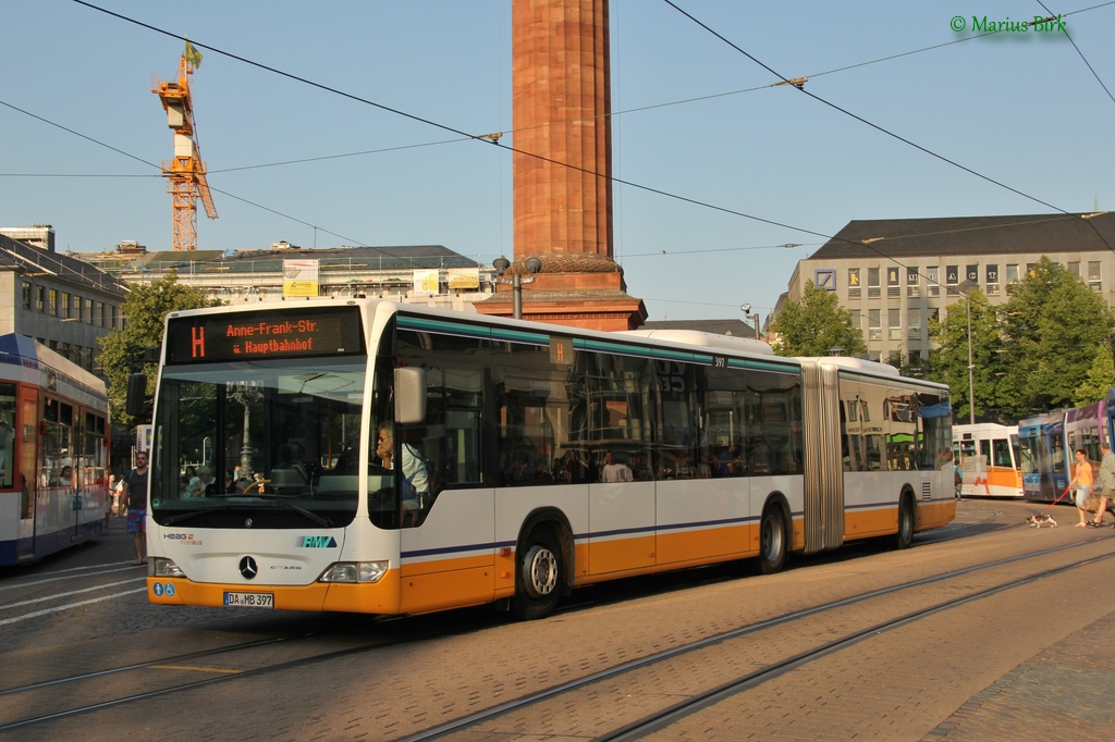 Гессен, Mercedes-Benz O530G Citaro facelift G № 397