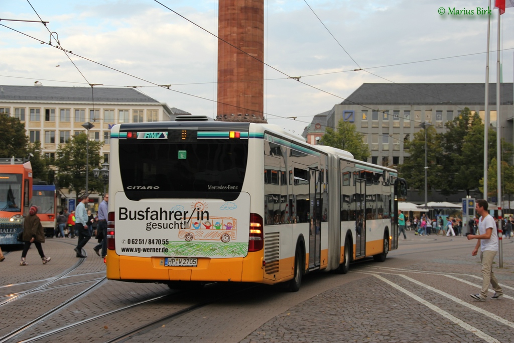 Гессен, Mercedes-Benz O530G Citaro facelift G № 2705