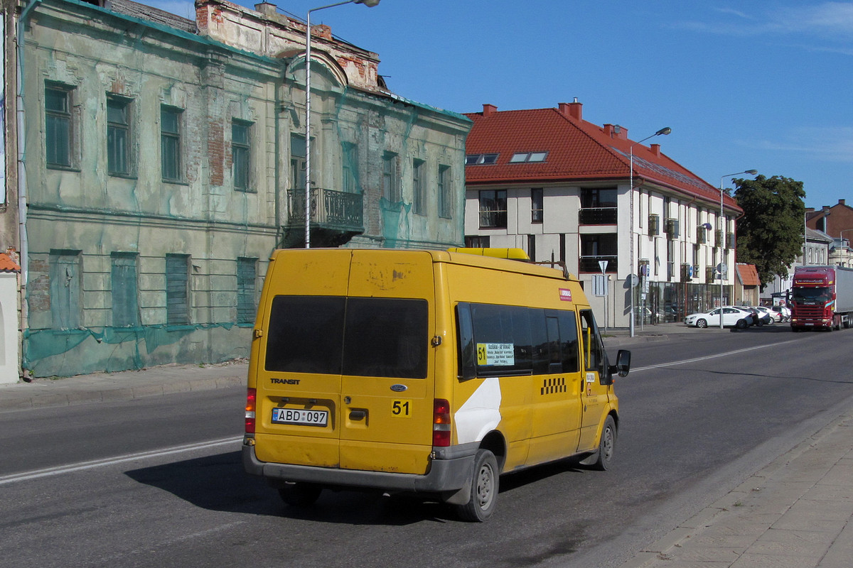 Литва, Ford Transit 85T300 № ABD 097