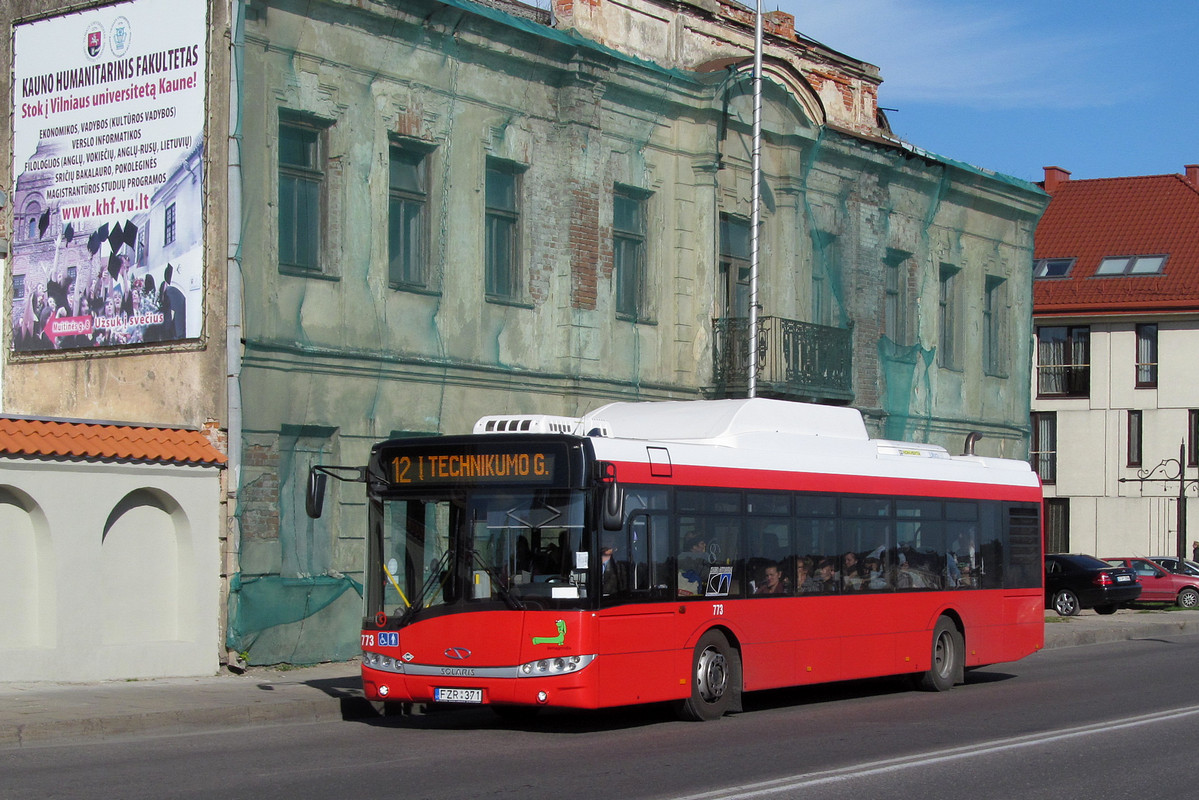 Литва, Solaris Urbino III 12 CNG № 773