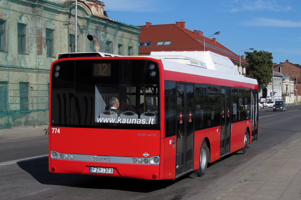 Lithuania, Solaris Urbino III 12 CNG № 774