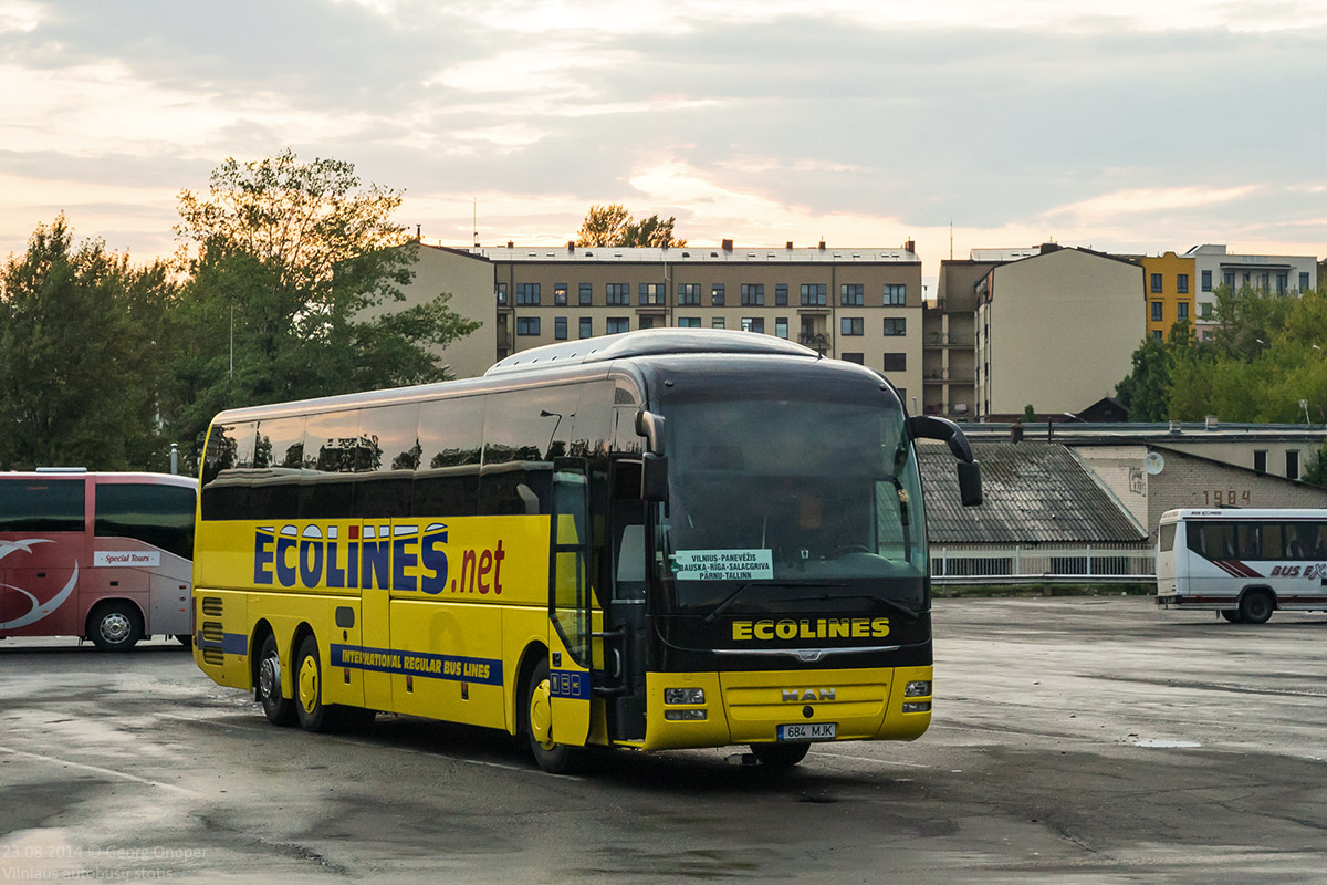 Эстония, MAN R08 Lion's Coach L RHC444 L № 318