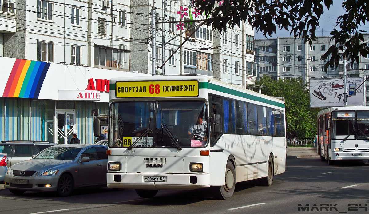 Красноярский край, MAN 791 SL202 № О 806 КТ 124