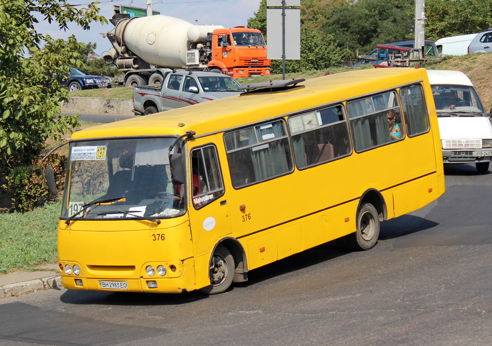 Одесская область, Богдан А09202 (ЛуАЗ) № 376