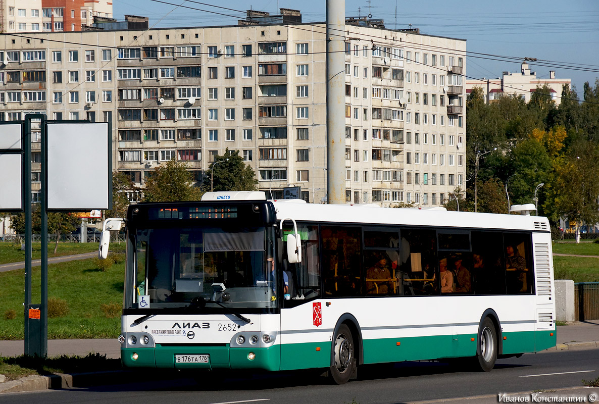 Санкт-Петербург, ЛиАЗ-5292.60 № 2652