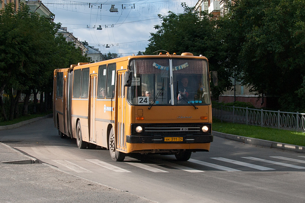 Челябинская область, Ikarus 280.02 № 135