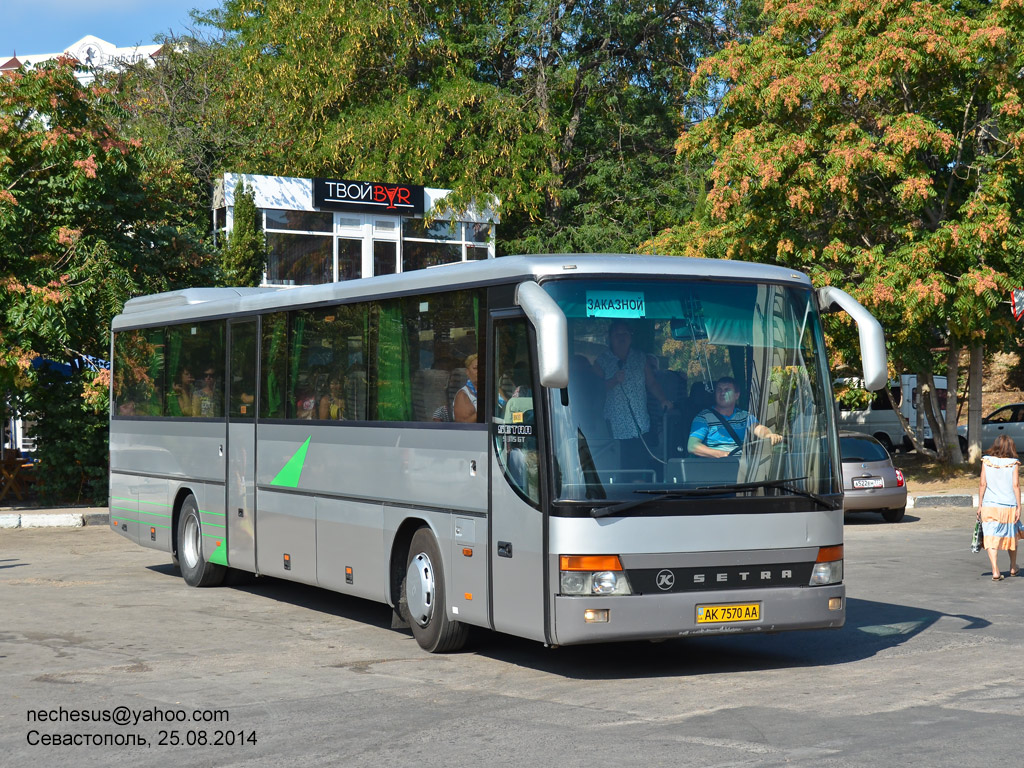 Республика Крым, Setra S315GT (France) № AK 7570 AA