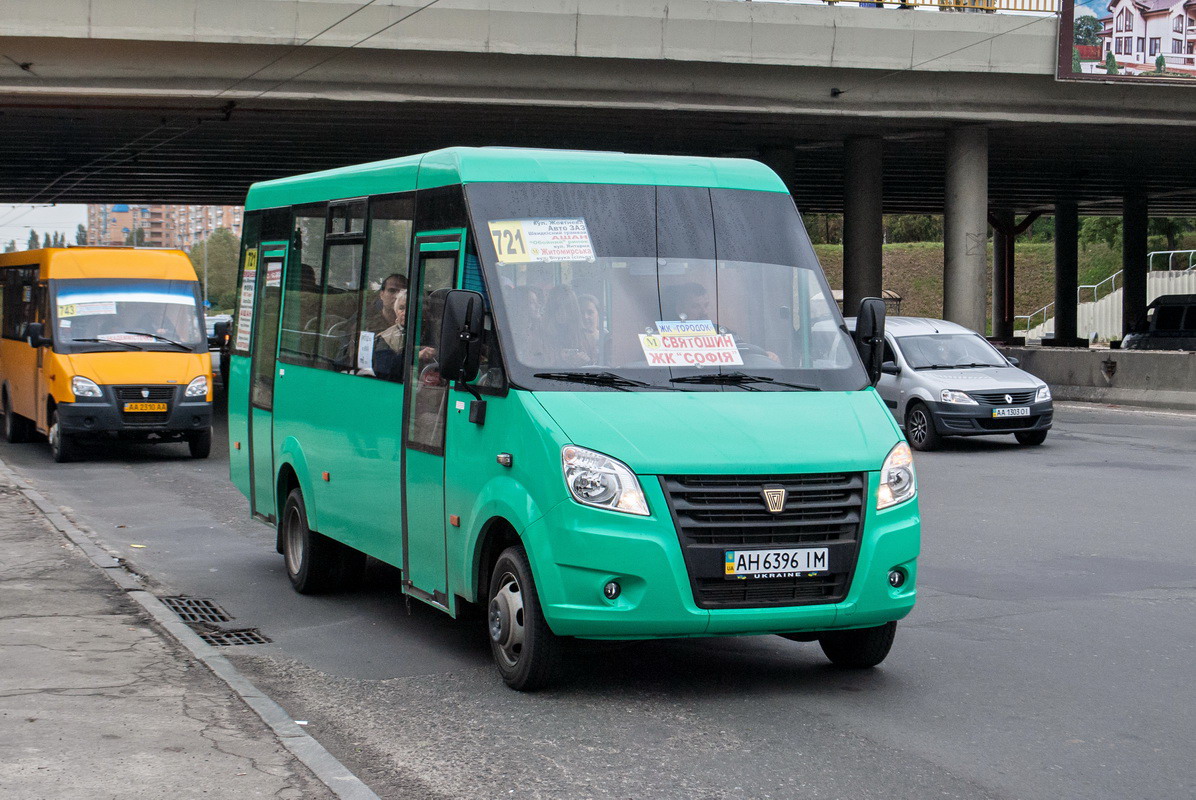 Kyiv region, Ruta 25 Nova № AH 6396 IM — Foto — Autobusa transports