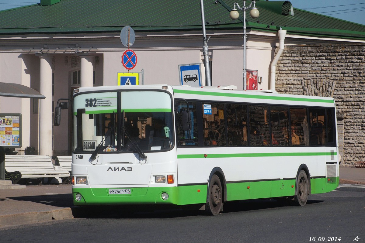 Санкт-Петербург, ЛиАЗ-5293.60 № 3788