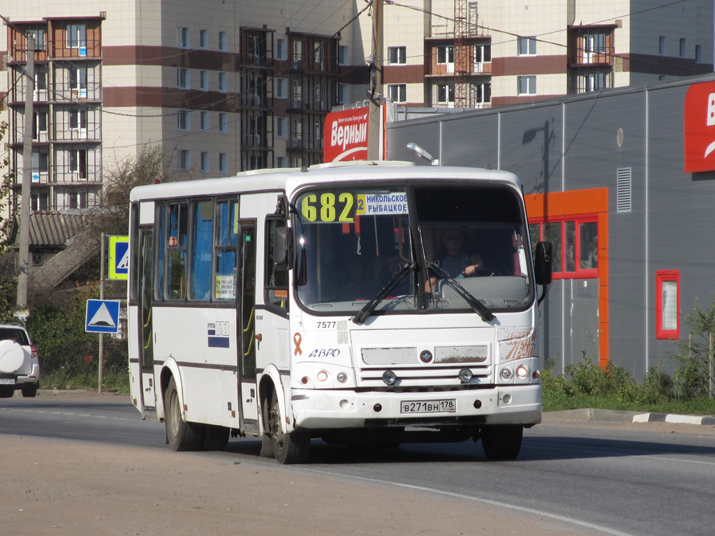 Ленинградская область, ПАЗ-320412-05 № 7577