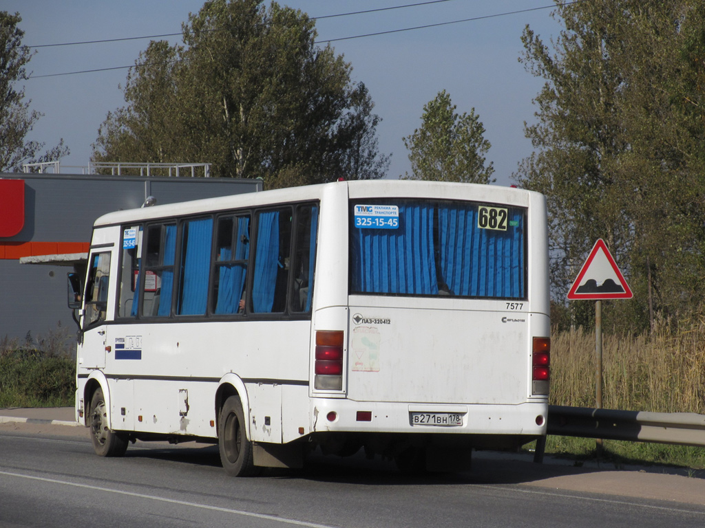 Ленинградская область, ПАЗ-320412-05 № 7577