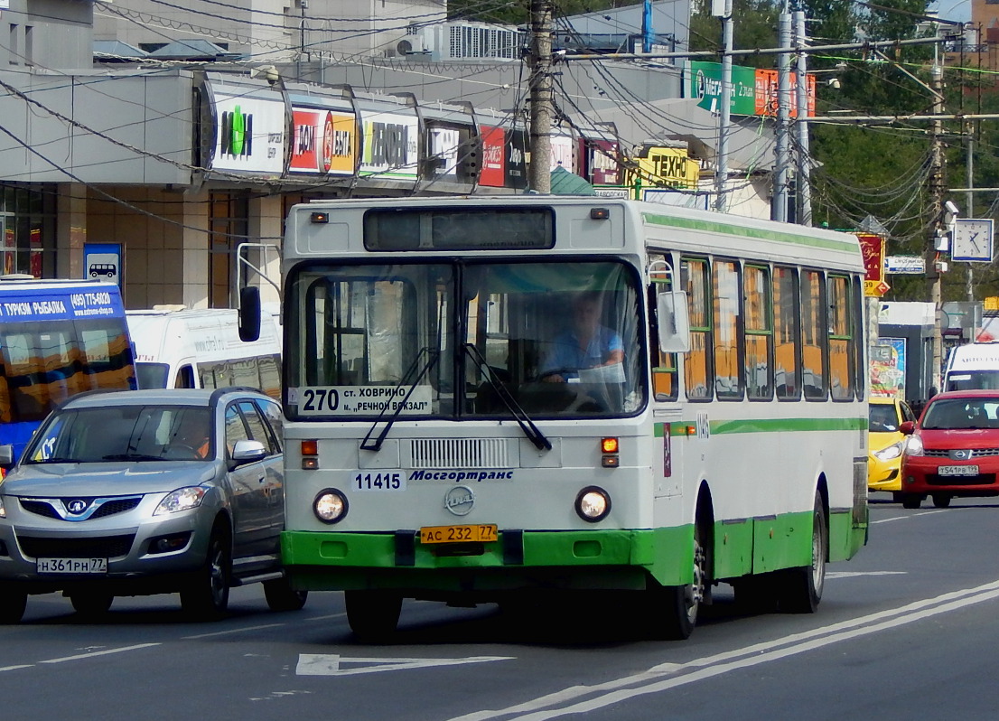 Москва, ЛиАЗ-5256.25 № 11415