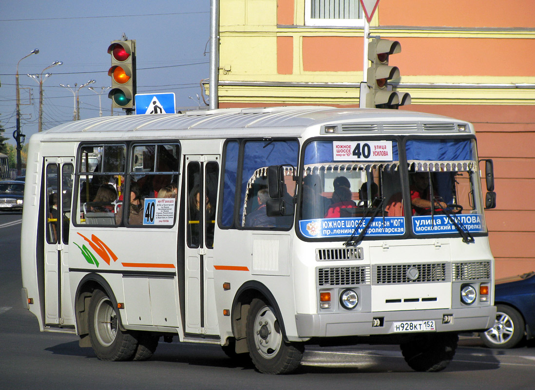 Ніжагародская вобласць, ПАЗ-32054 № Н 928 КТ 152