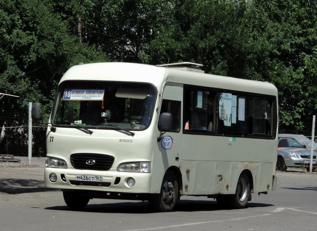 Rostov region, Hyundai County SWB C08 (RZGA) # М 436 СТ 161