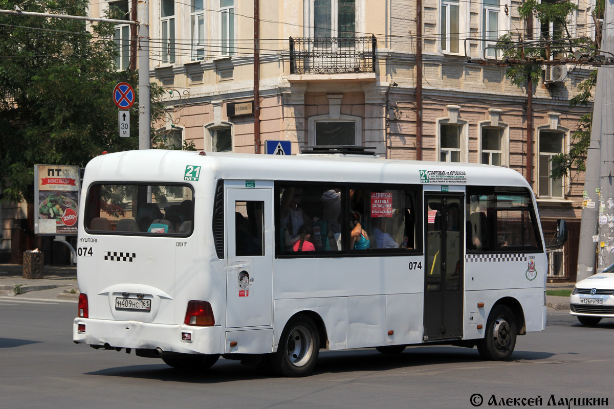 Ростовская область, Hyundai County LWB C11 (ТагАЗ) № 074