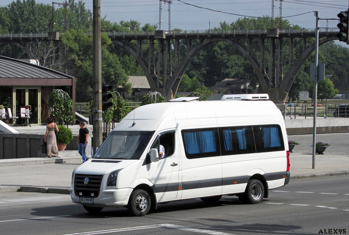 Днепропетровская область, Volkswagen Crafter № AE 0198 MP