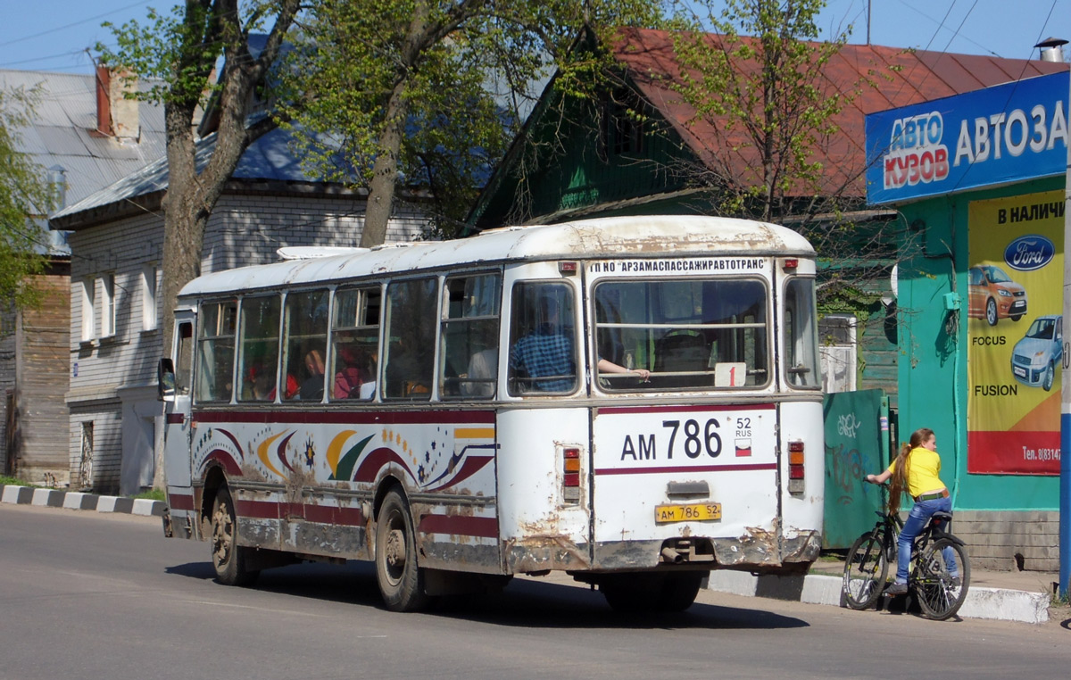 Ніжагародская вобласць, ЛиАЗ-677М (БАРЗ) № АМ 786 52