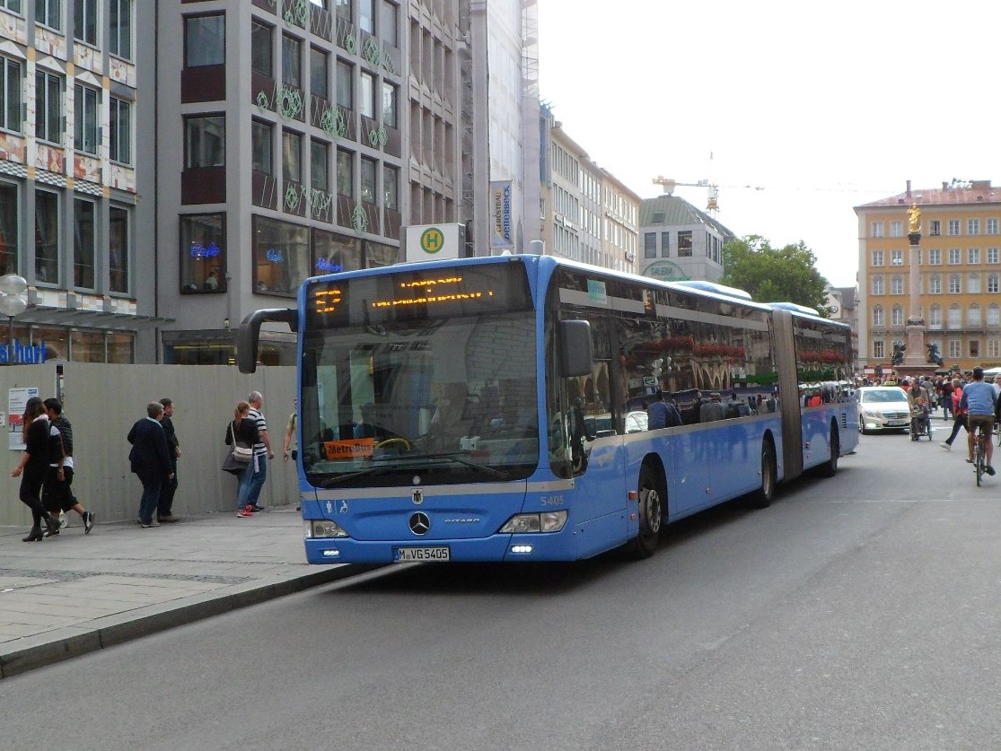 Бавария, Mercedes-Benz O530G Citaro facelift G № 5405