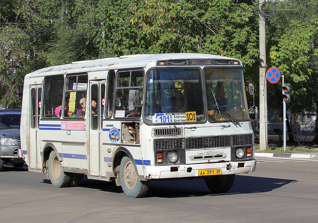 Амурская область, ПАЗ-32051-110 № 19