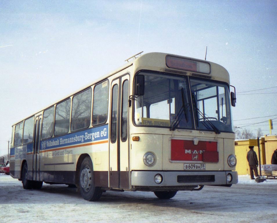 Пермский край, MAN 193 SÜ240 № В 609 ВН 59