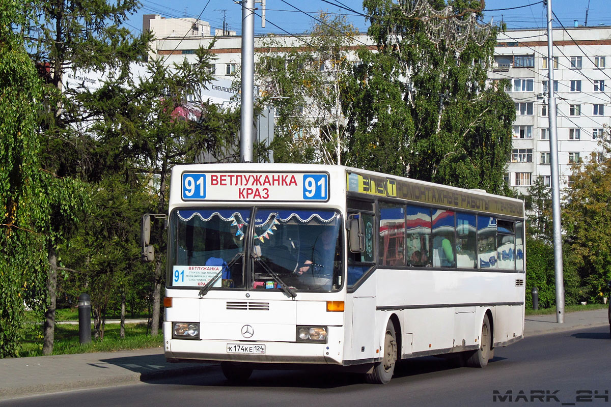 Красноярский край, Mercedes-Benz O405 № К 174 КЕ 124