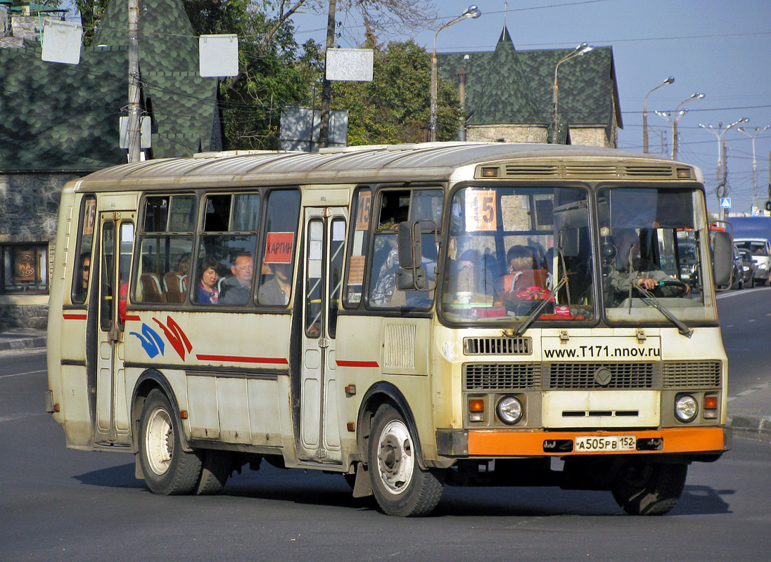 Нижегородская область, ПАЗ-4234 № А 505 РВ 152