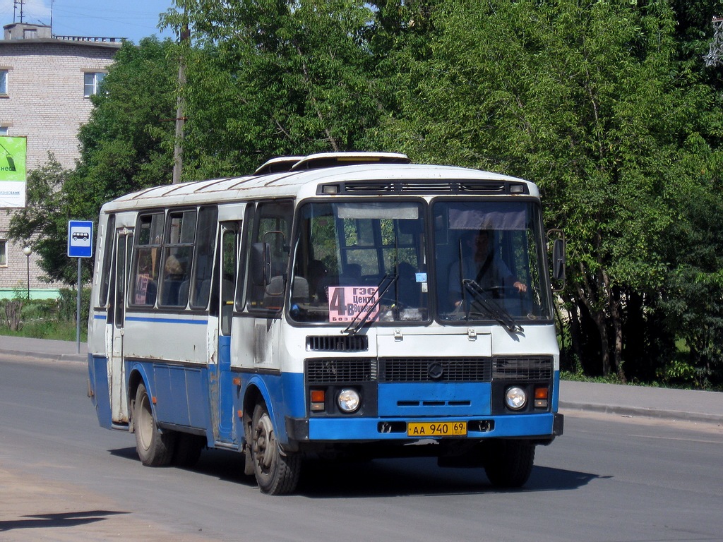 Тверская область, ПАЗ-4234 № АА 940 69