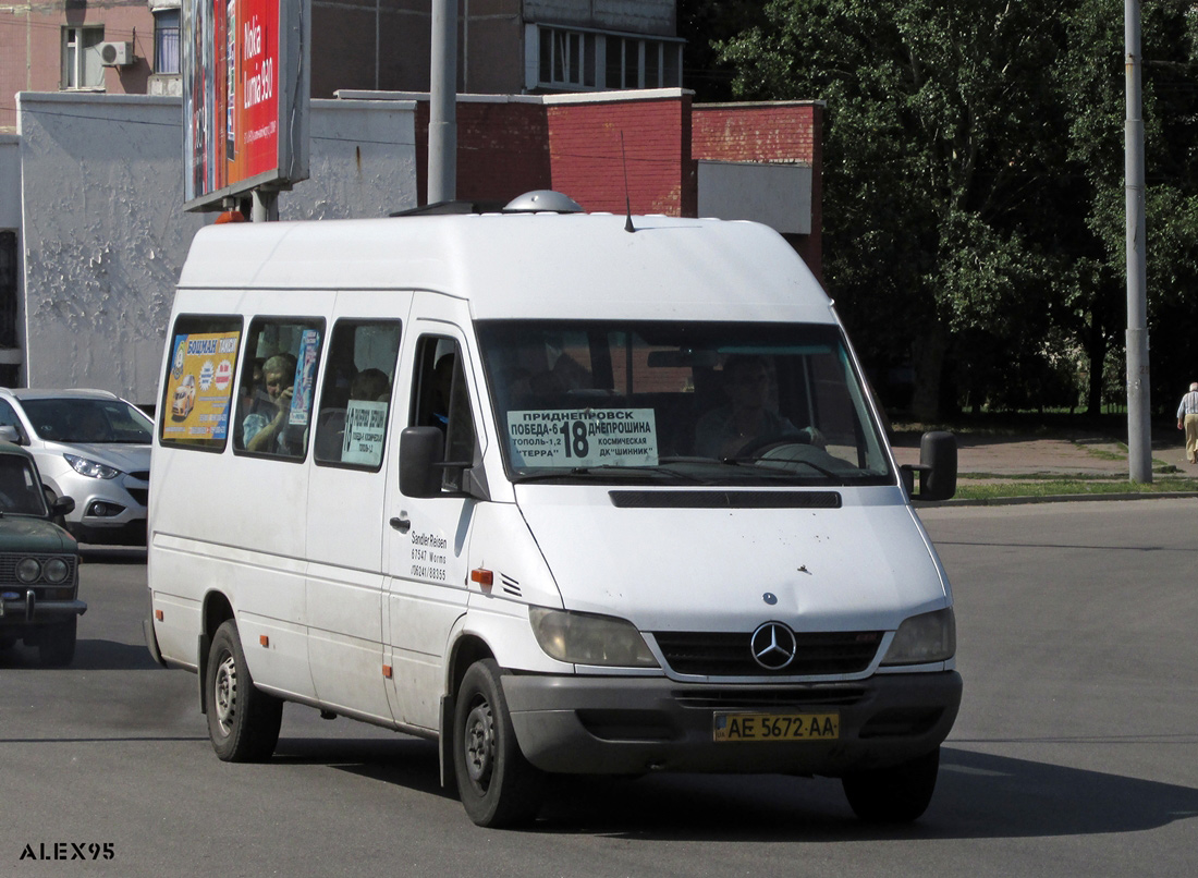 Днепропетровская область, Mercedes-Benz Sprinter W903 308CDI № AE 5672 AA