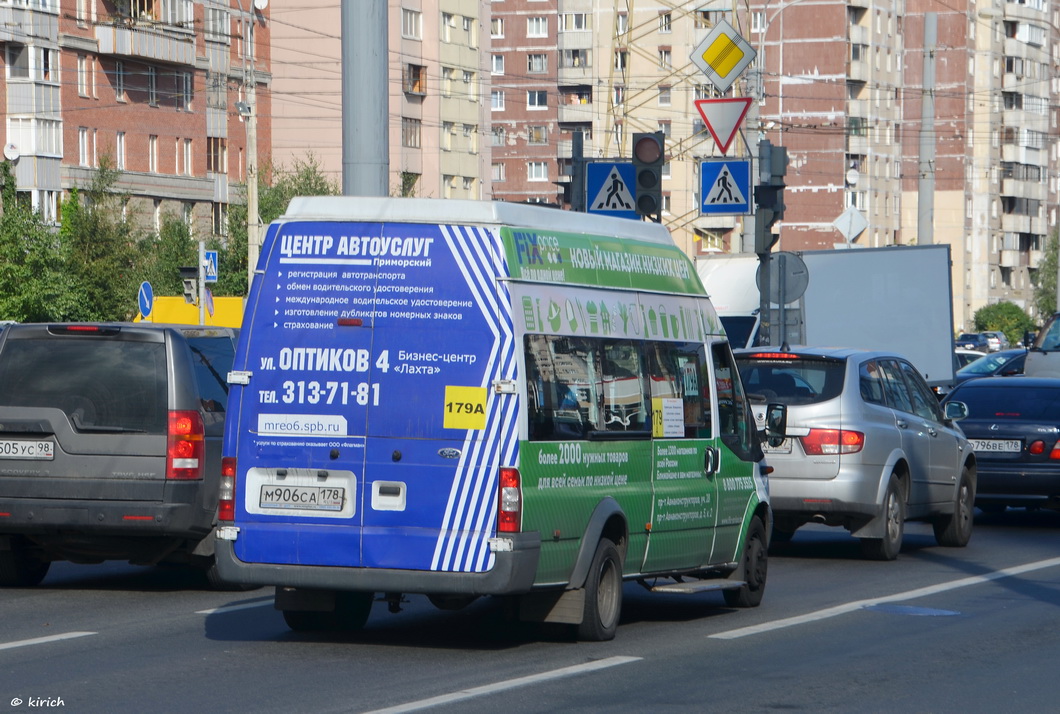 Санкт-Петербург, Нижегородец-222709  (Ford Transit) № М 906 СА 178