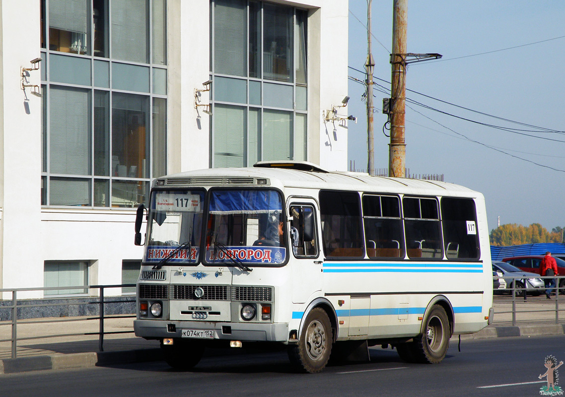 Нижегородская область, ПАЗ-32054 № К 074 КТ 152