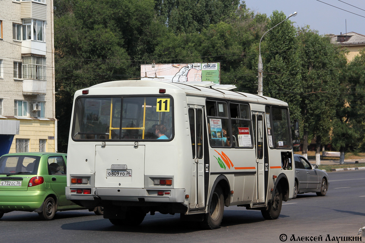 Воронежская область, ПАЗ-32054 № О 809 УО 36