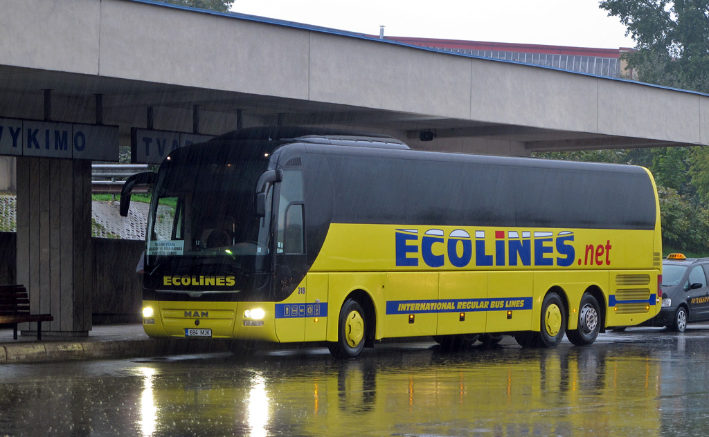 Эстония, MAN R08 Lion's Coach L RHC444 L № 318