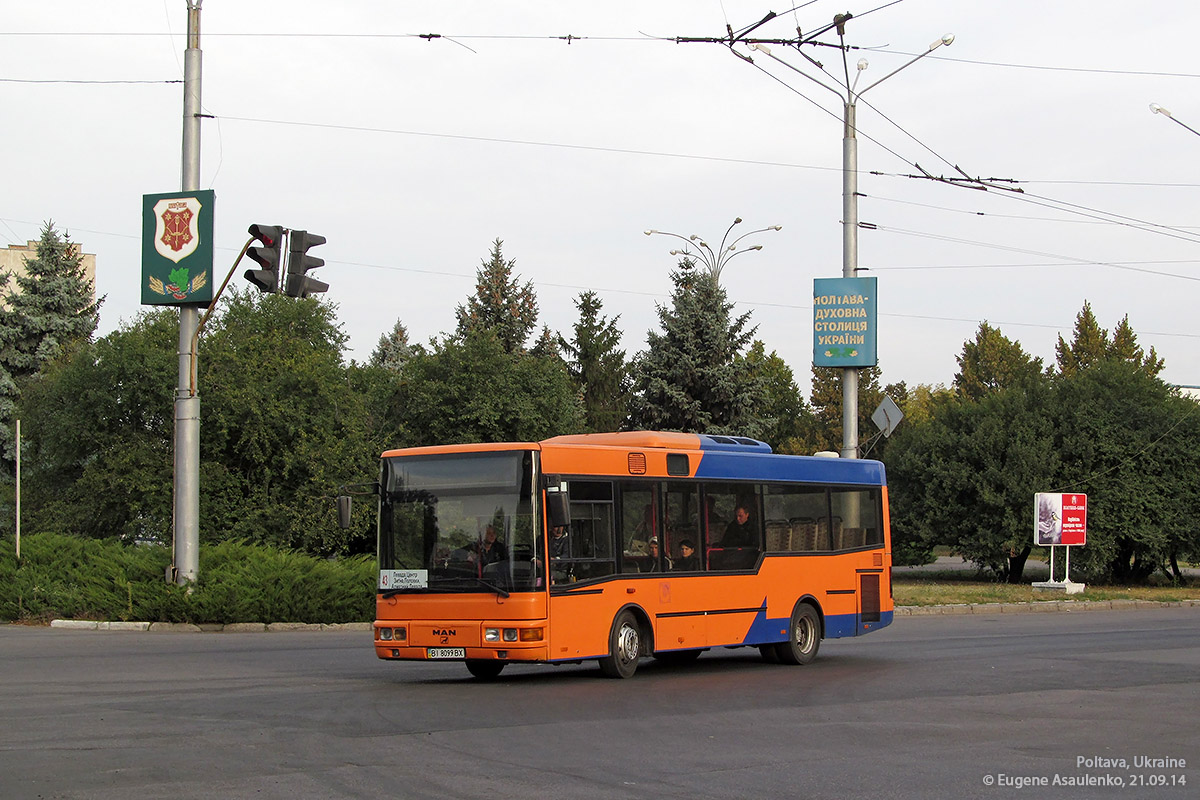 Полтавська область, Göppel (MAN NM223) № BI 8099 BX