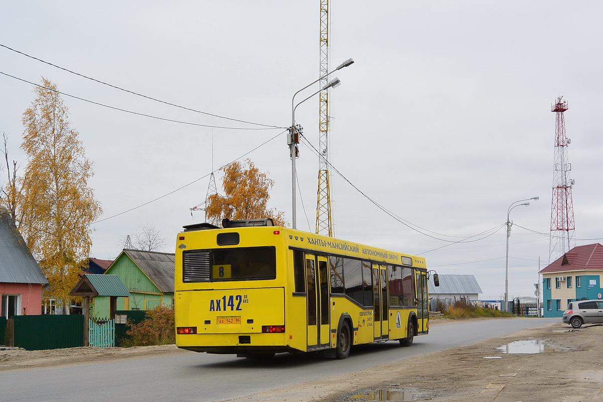 Ханты-Мансийский АО, МАЗ-103.075 № АХ 142 86