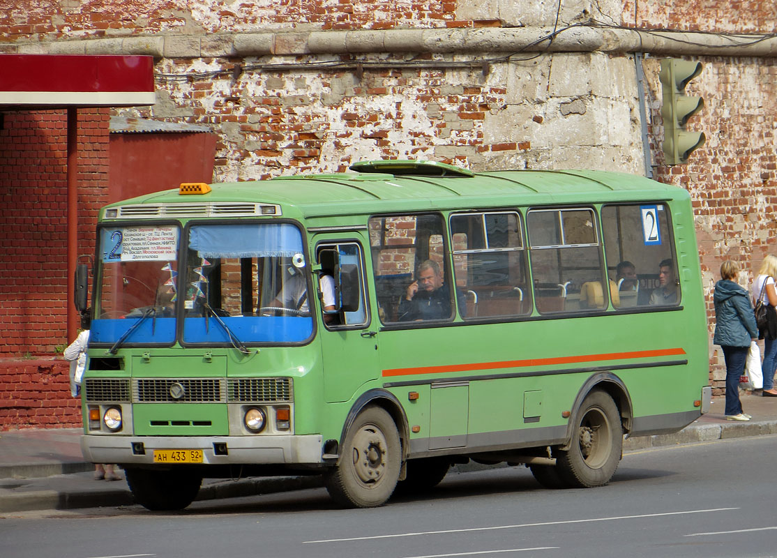 Нижегородская область, ПАЗ-32054 № АН 433 52