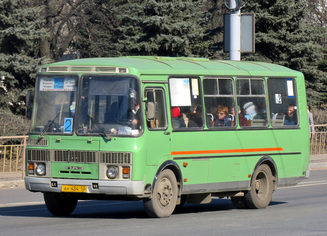 Nizhegorodskaya region, PAZ-32054 Nr. АН 434 52