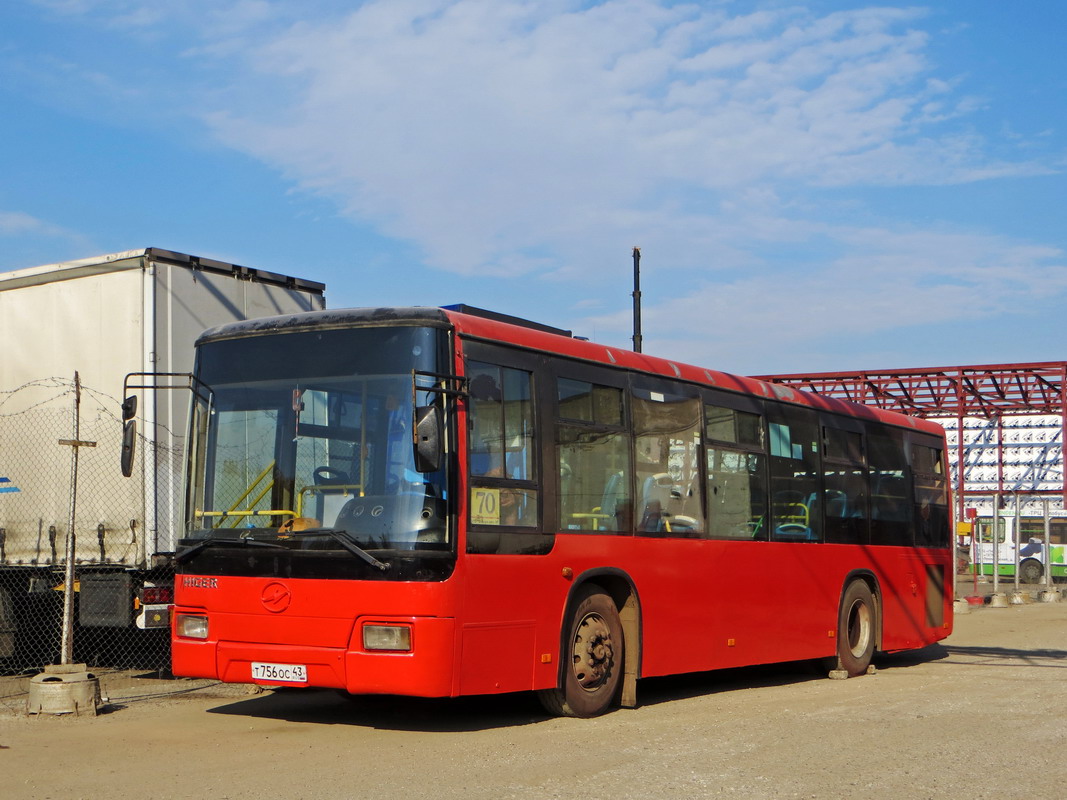 Кировская область, Higer KLQ6118GS № Т 756 ОС 43