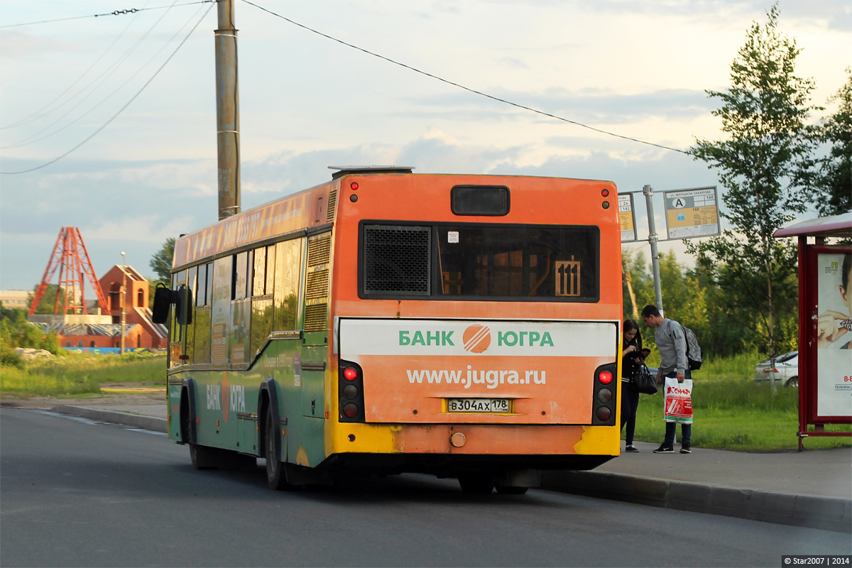 Санкт-Петербург, МАЗ-103.465 № В 304 АХ 178