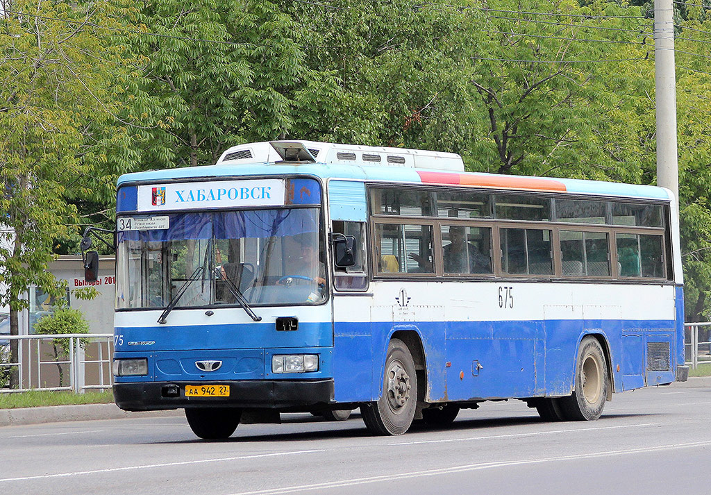 Хабаровский край, Daewoo BS106 Royal City (Busan) № 675