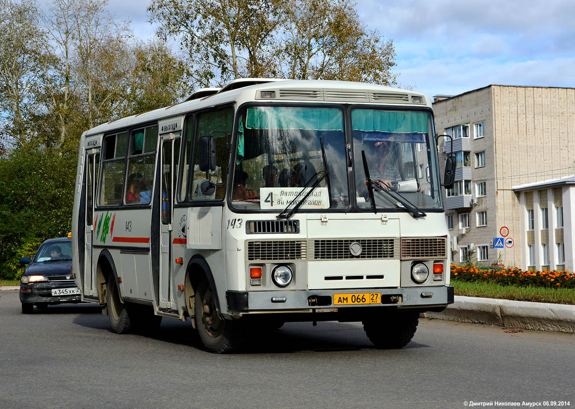 Хабаровский край, ПАЗ-32054 № 143