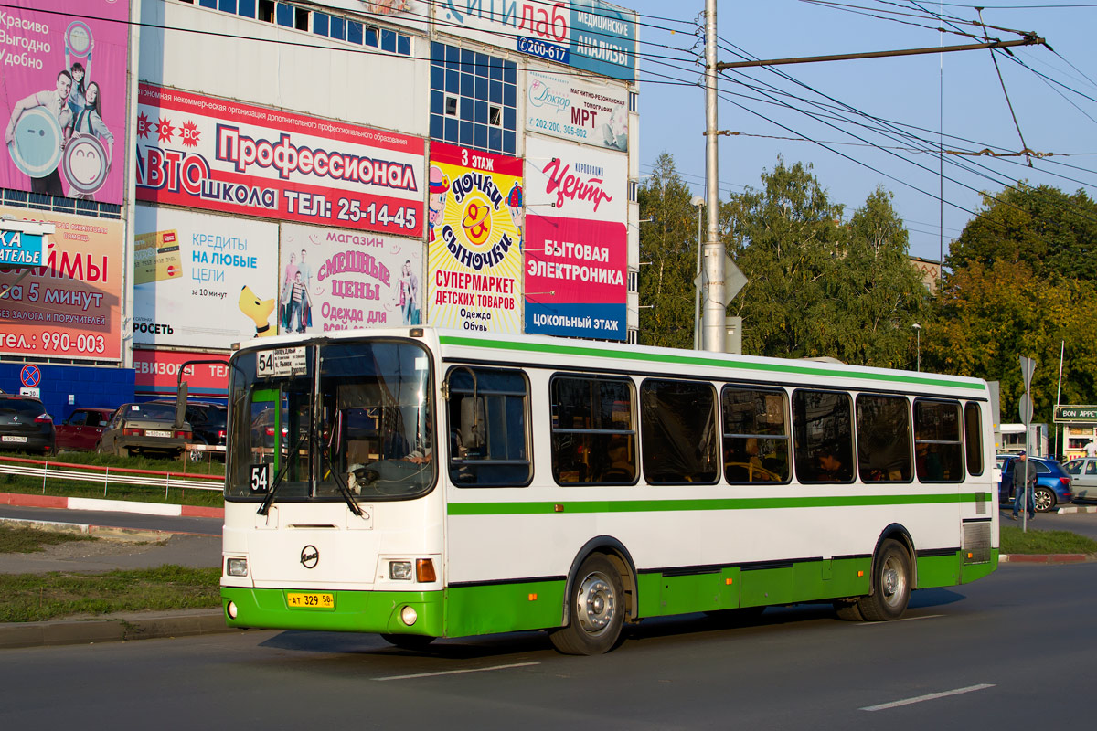 Penza region, LiAZ-5256.45 č. АТ 329 58