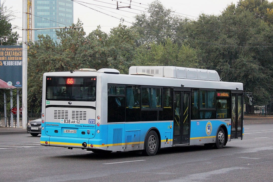 Алматы, Yutong ZK6118HGA № 773