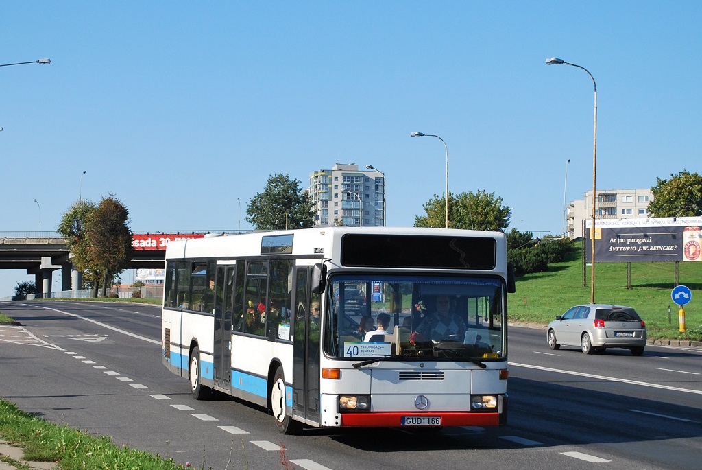 Литва, Mercedes-Benz O405N2 № GUD 166