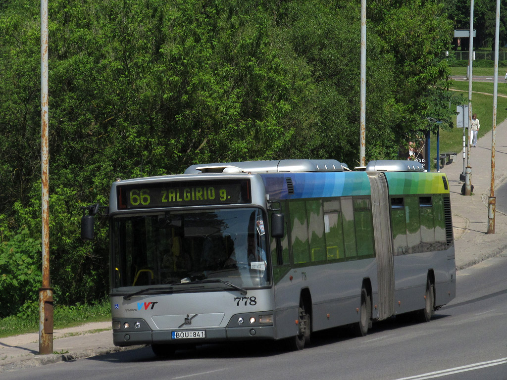 Литва, Volvo 7700A № 778