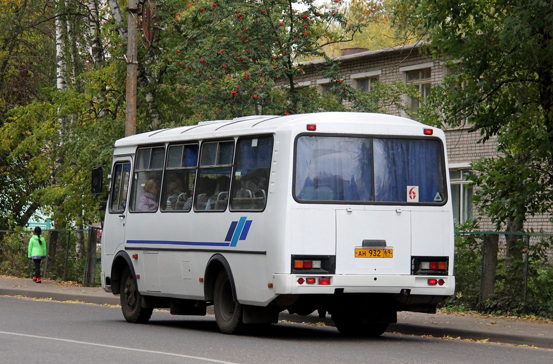 Тверская область, ПАЗ-32054 № АН 932 69