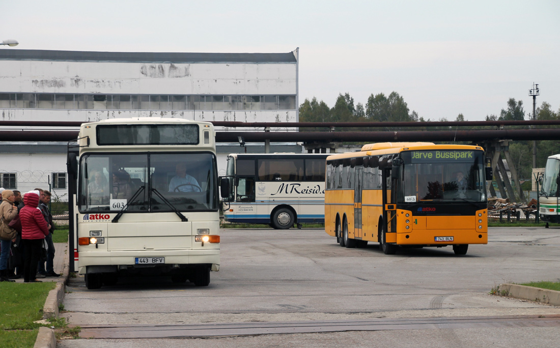 Estonsko — Ida-Virumaa — Bus stations, last stops, sites, parks, various