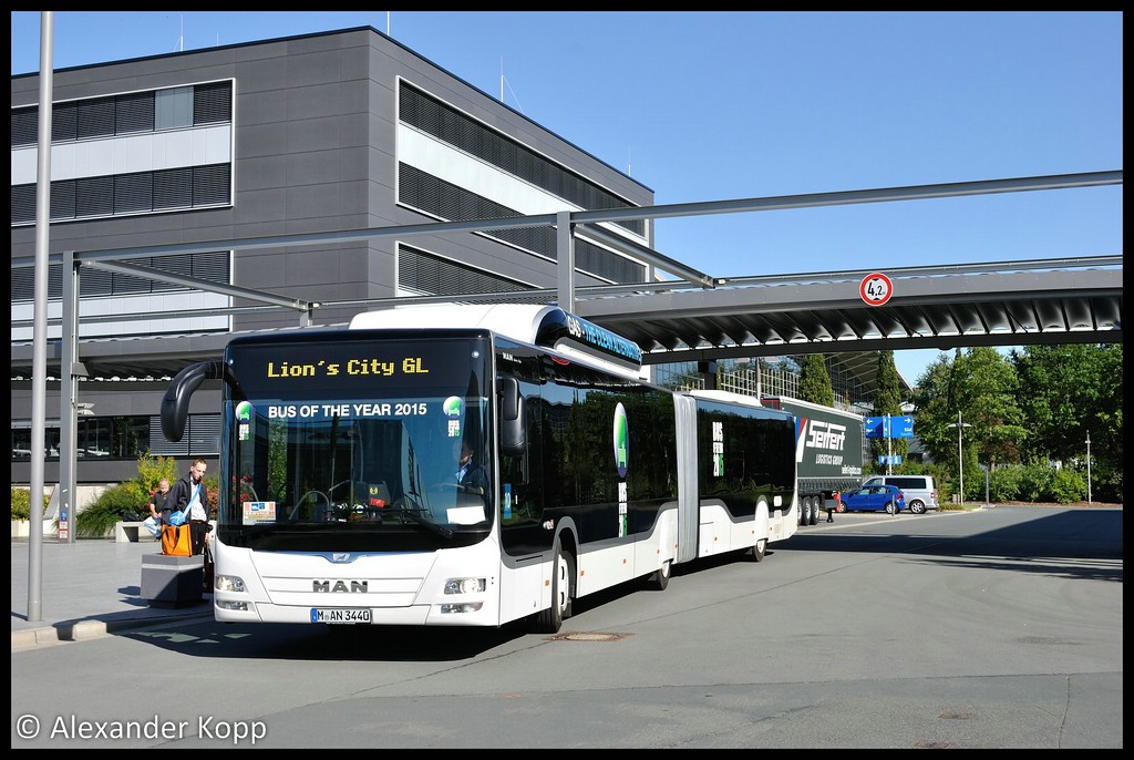 Бавария, MAN A40 Lion's City GL NG313 CNG № M-AN 3440; Нижняя Саксония — IAA Nutzfahrzeuge 2014