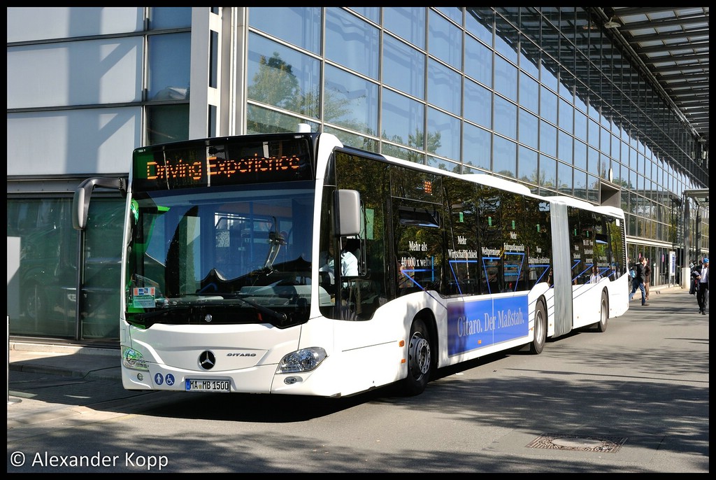 Баден-Вюртемберг, Mercedes-Benz Citaro C2 G № MA-MB 1500; Нижняя Саксония — IAA Nutzfahrzeuge 2014